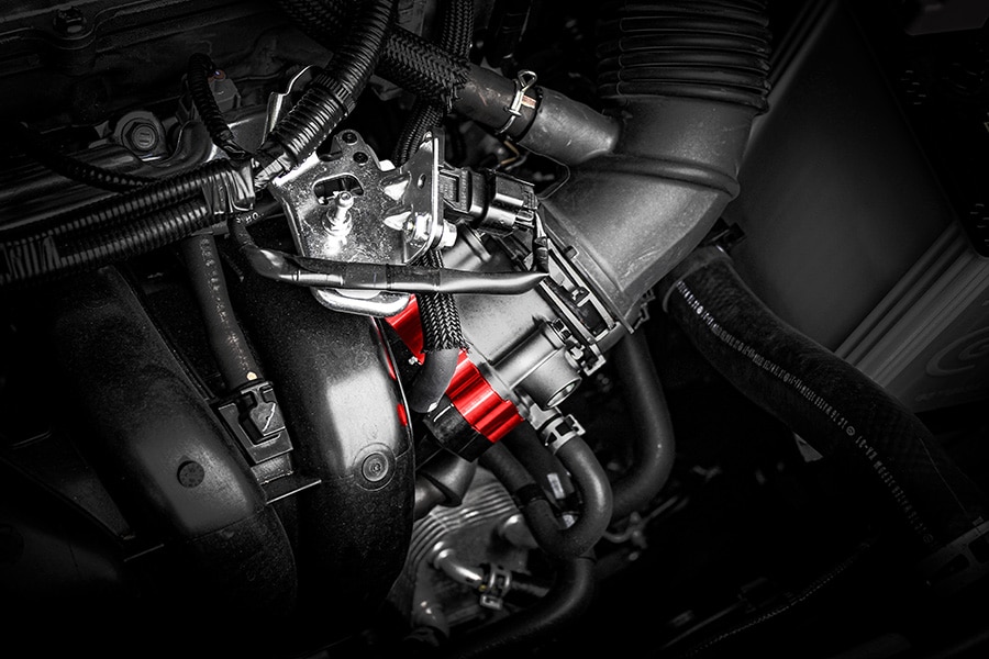 ROJAM スロットルスペーサー アルマイトレッド ヴォクシー・ノア