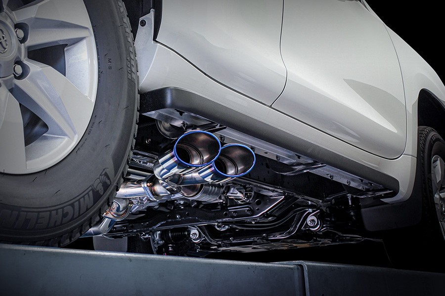 ランドクルーザー・プラド 150系 DTMサイドエキゾーストシステム 4本