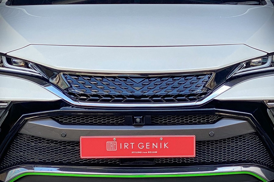 ハリアー 80系 ROJAM フロントグリル マットブラック塗装済み | エアロ