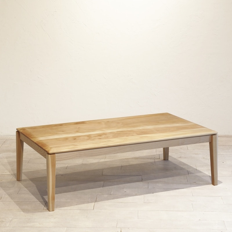 LENIS kotatsu table｜レニスコタツテーブル 北海道産カバ無垢材