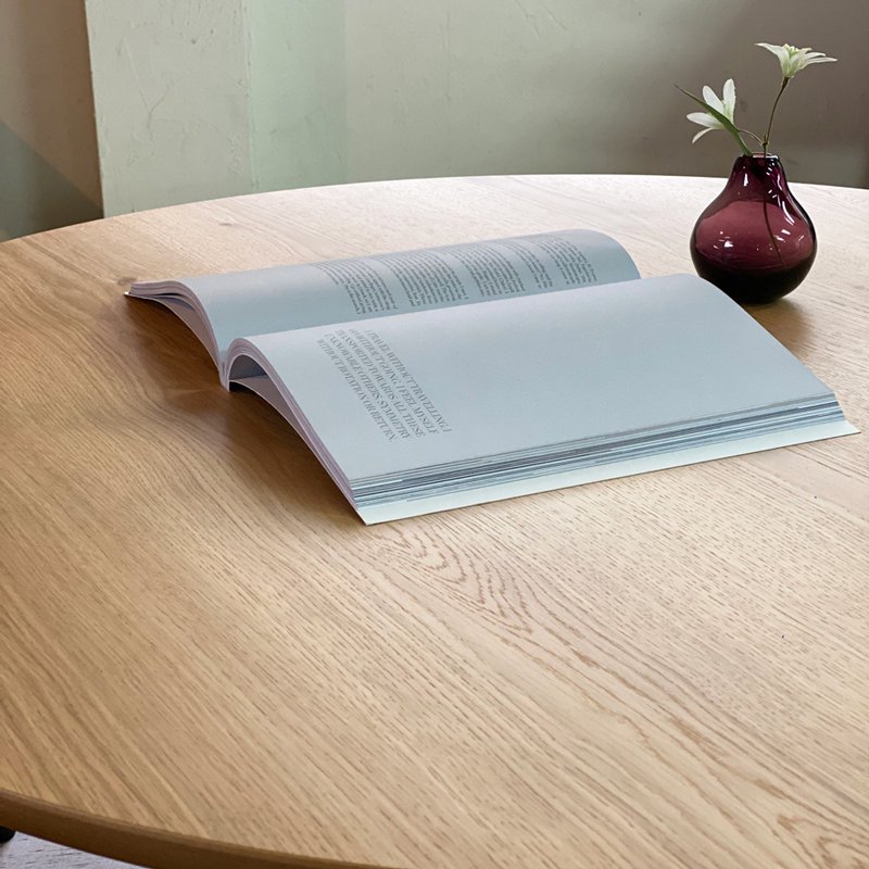 Wells｜ウェルズコタツテーブル｜オークの円形こたつ｜Nichibi