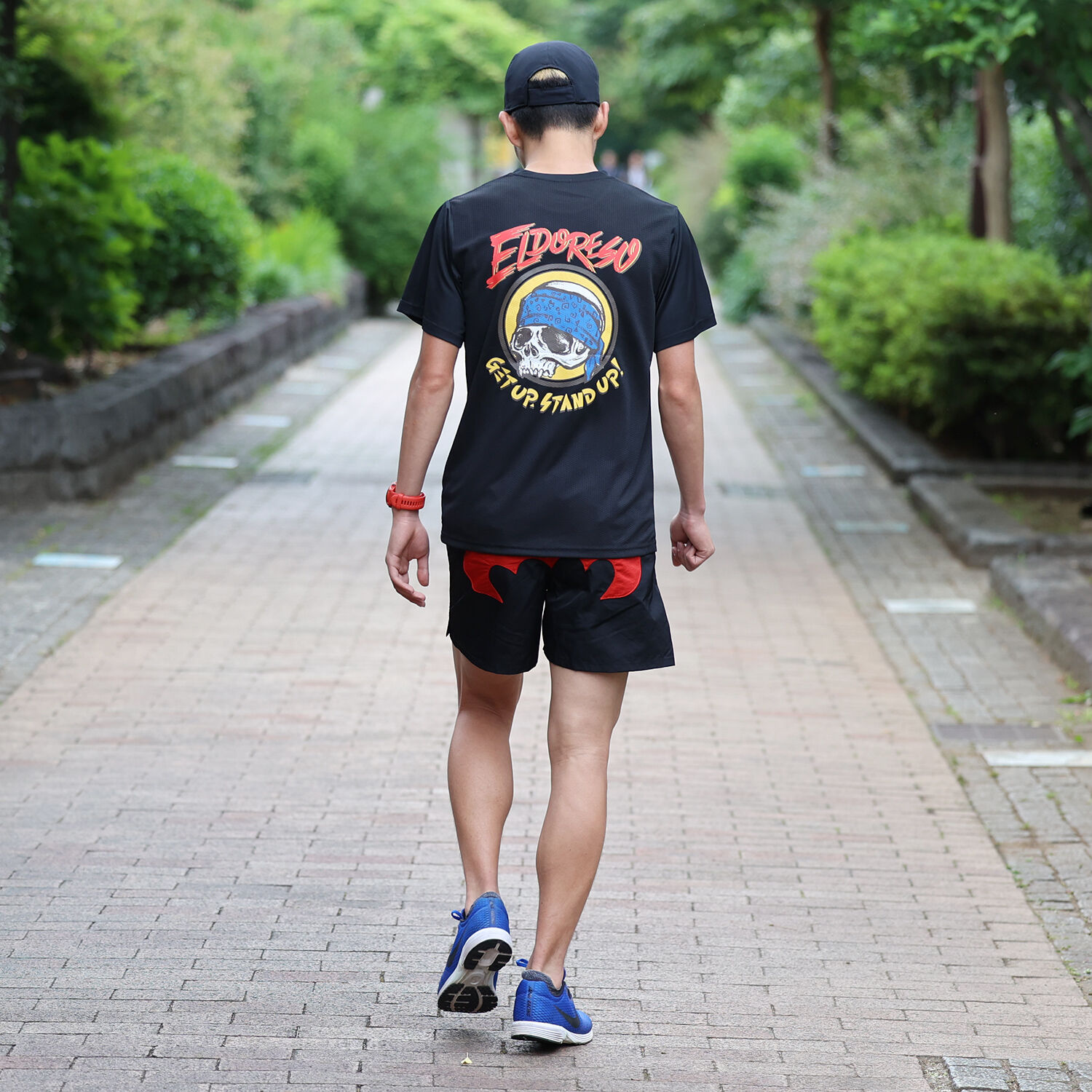 ELDORESO Bat World Shorts ( black ) E2106412 エルドレッソ バット