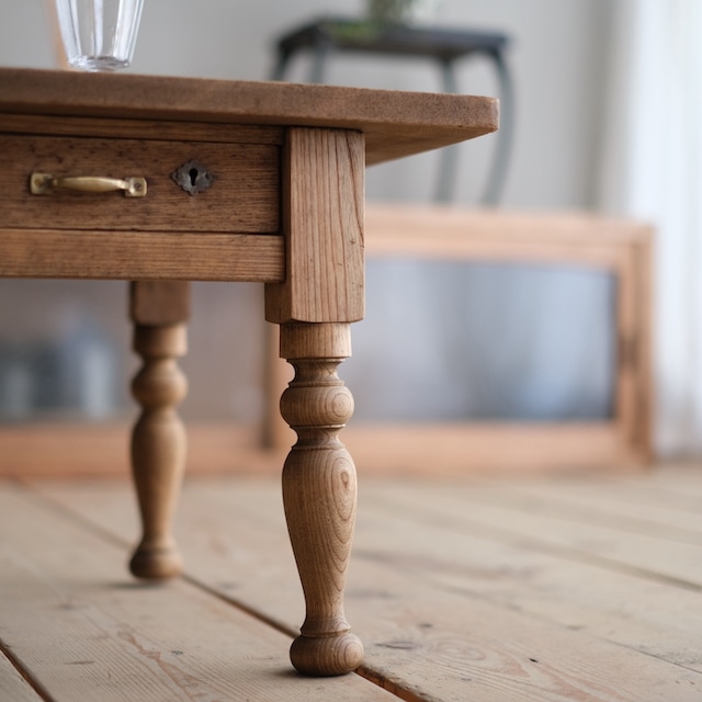 ローテーブル ろくろ｜すべての商品｜古家具・アンティーク家具 R-select