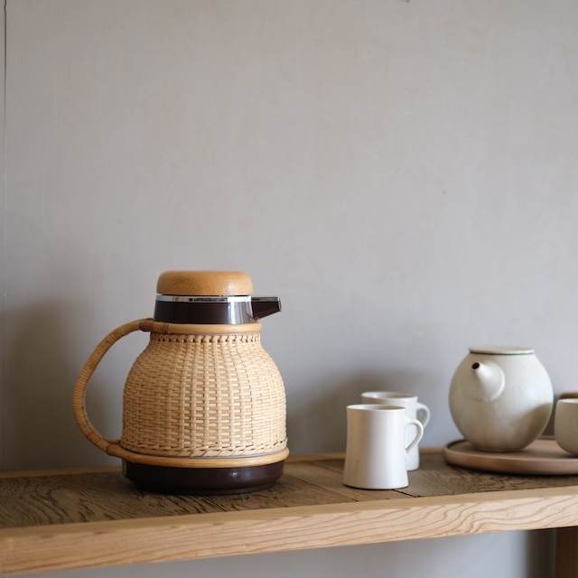 籐の魔法瓶 ポット｜すべての商品｜古家具・アンティーク家具 R-select