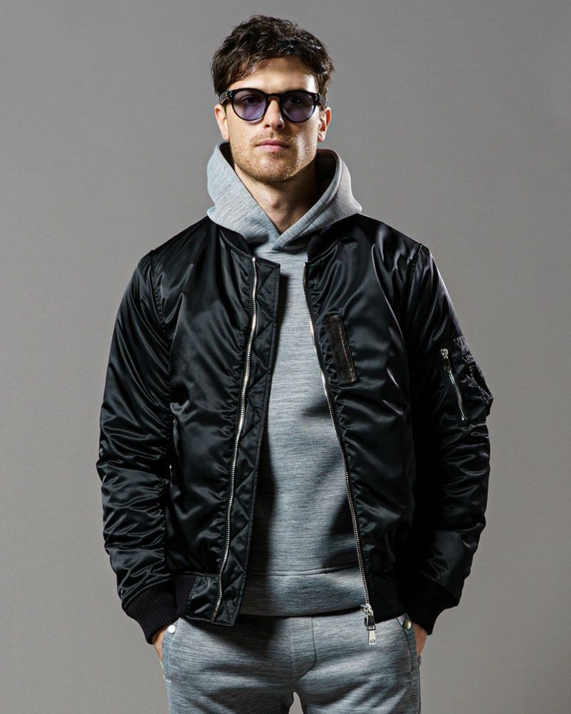 wjk vintage twill MA-1 / BLACK | ALL ITEM | rumbleFISH / ランブル