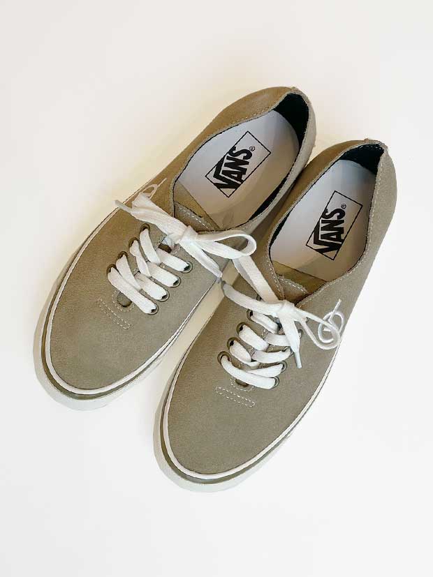 VANS ANAHEIM FACTORY AUTHENTIC ONE PIECE DX / SUEDE BIRCH | VANS