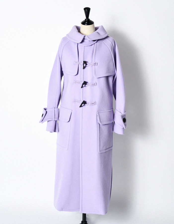 River Duffle Coat / lavender | OUTERS,COAT | RUMCHE OFFICIAL