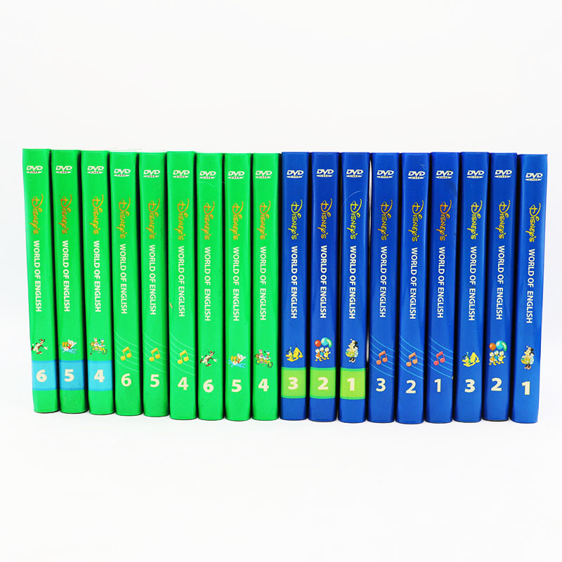 ◇Disney ディズニー ワールドイングリッシュ 1-12 DVD 36枚 セット ＋