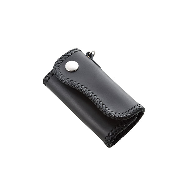 本革レザーキーケース ブラック サドルレザー｜全てのレザーアイテム