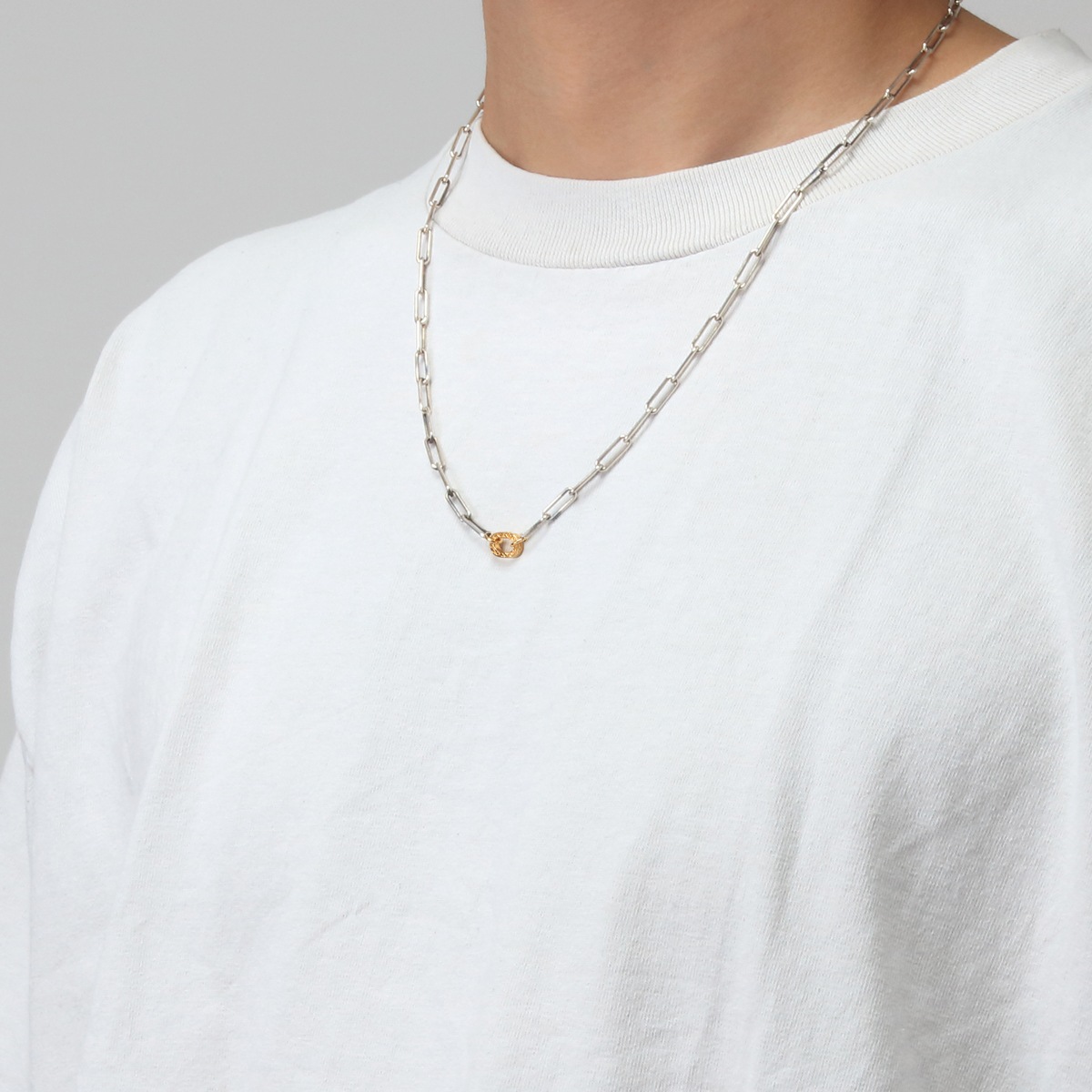 アラベスク シルバー925 K24（24金）ゴールドプレート ネックレス