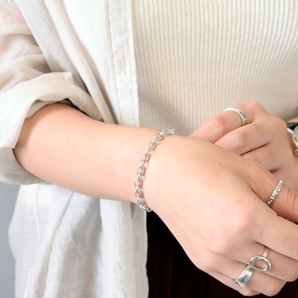 Sana アラベスク チェーンブレスレット レディースアクセサリー