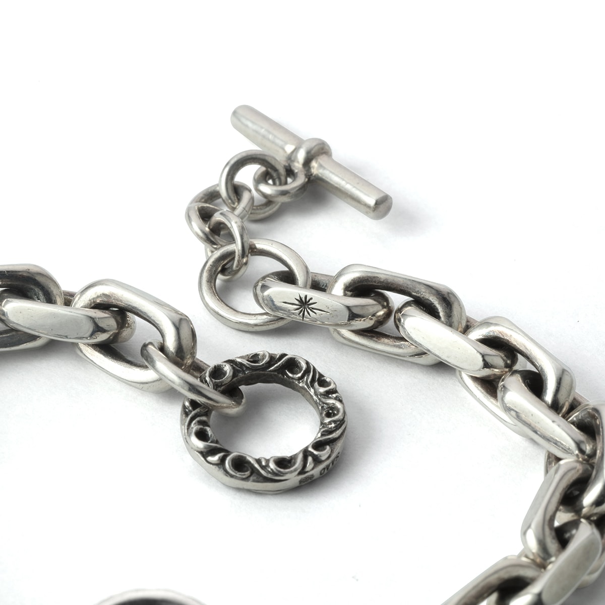 アラベスク シルバー925チェーンブレスレット｜全てのシルバー