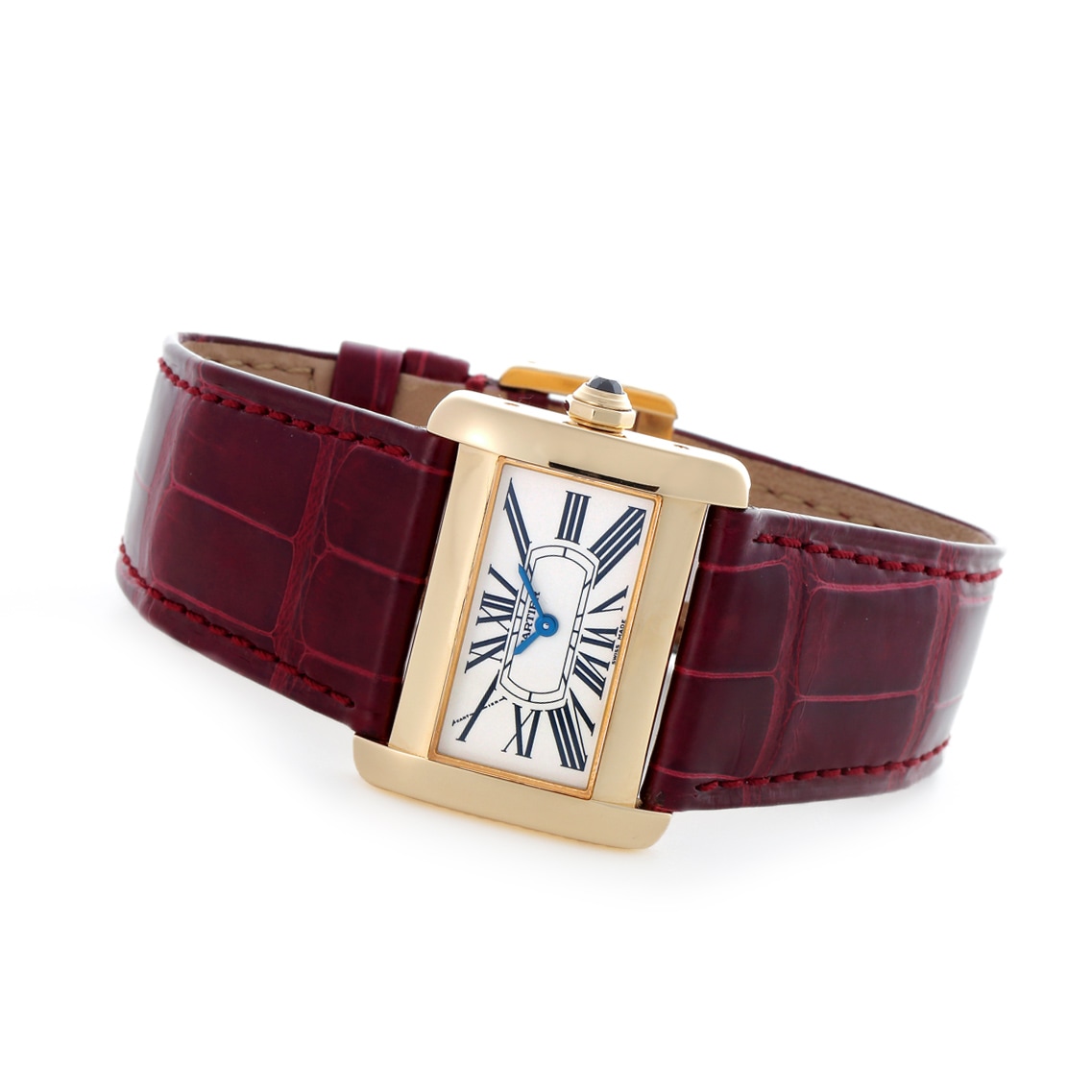 CARTIER【2000年代】 ミニタンク ディヴァン Ref.W6300356