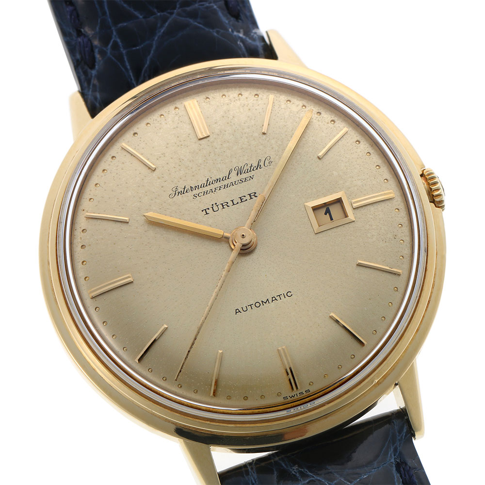 IWC【1962年製】ラウンド デイト チューラーWネーム Ref.603A