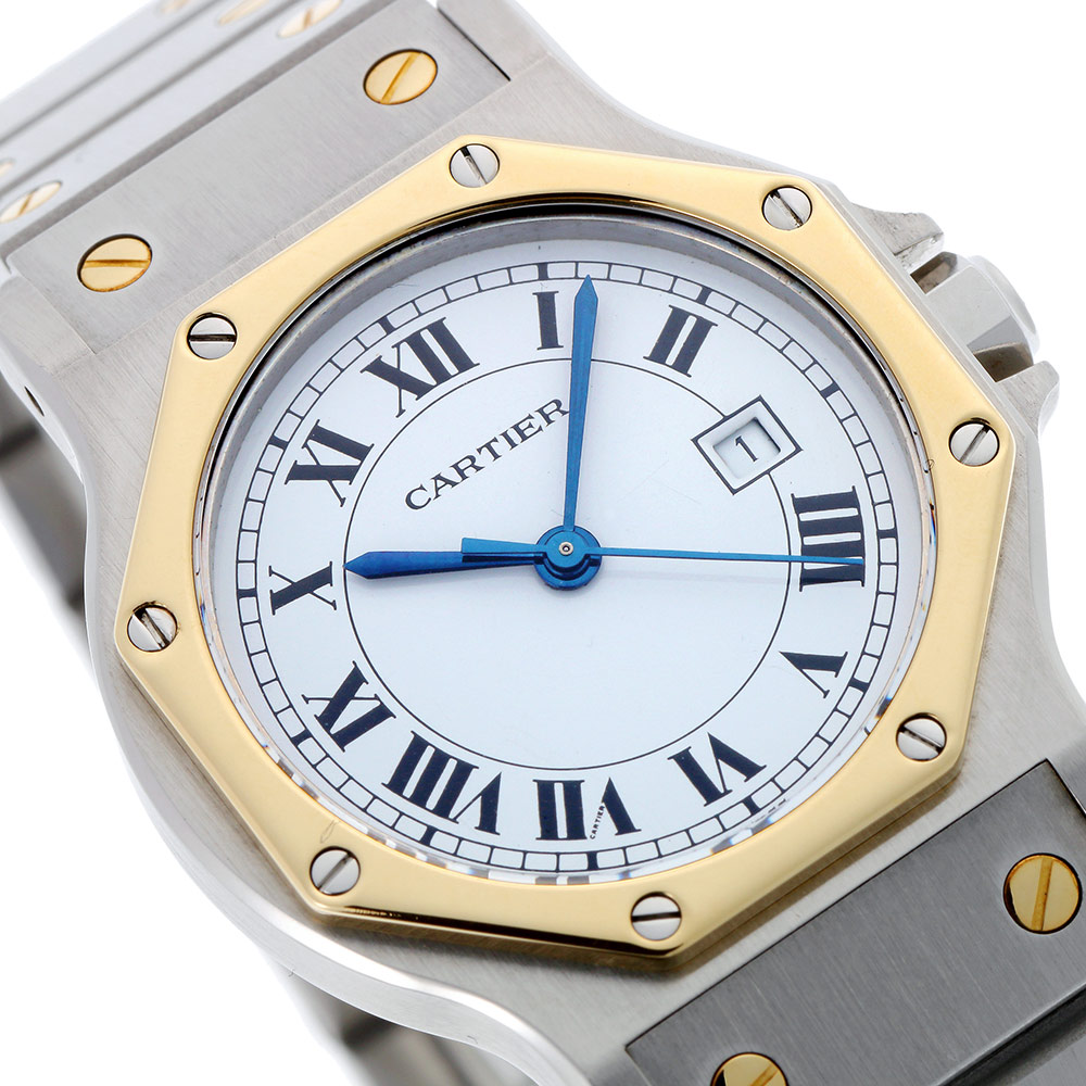 CARTIER【1980年代】サントス オクタゴン LM|ヴィンテージウォッチ専門
