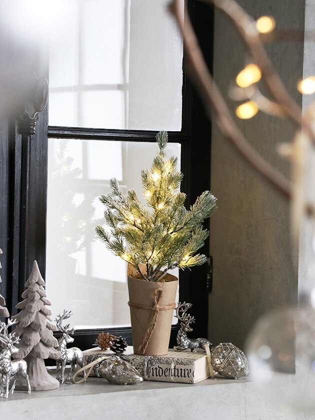 Lene Bjerre LEDパインツリー44cm ｜ 北欧雑貨 サラグレース