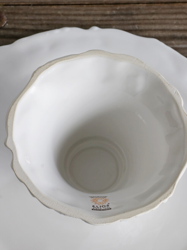 ELIOS MYFLOWER エリオス マイフラワー ケーキスタンドホワイト W23cm