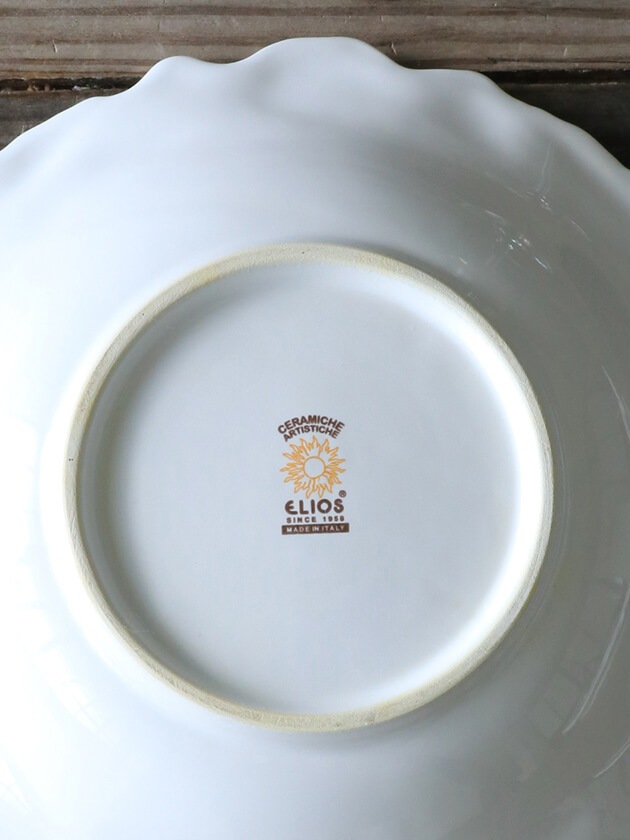 ELIOS MYFLOWER エリオス マイフラワー スープ・パスタプレート