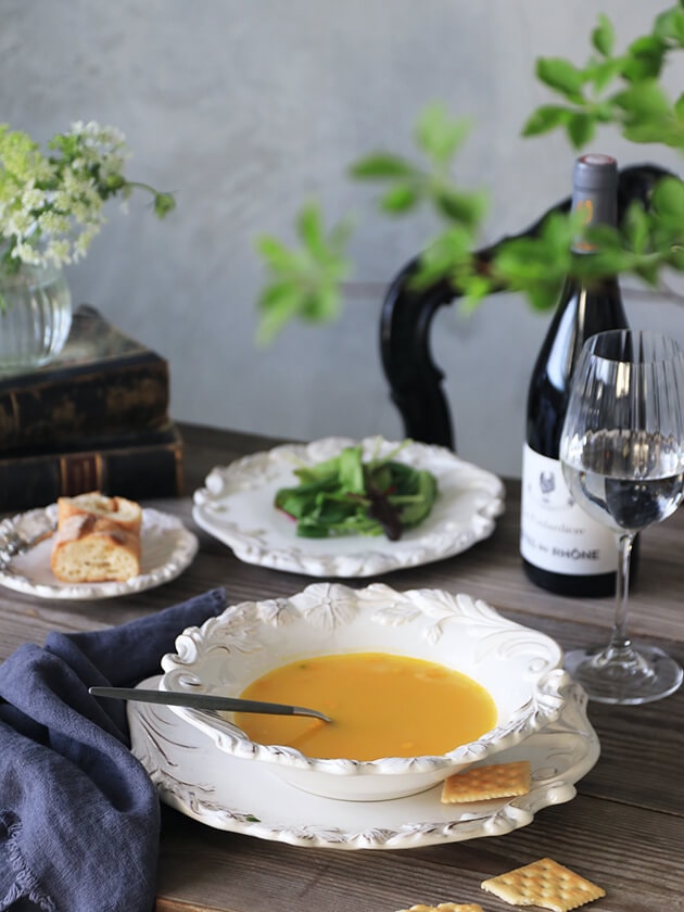 ELIOS MYFLOWER エリオス マイフラワー スープ・パスタプレート