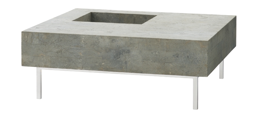 HUKLA センターテーブル 〔B スクエアセンターテーブル80〕ELT001