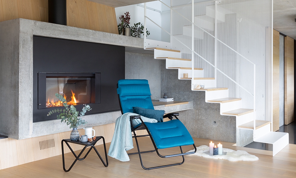 Lafuma】リクライニングチェア Rsx Clip AirComfort coralblue