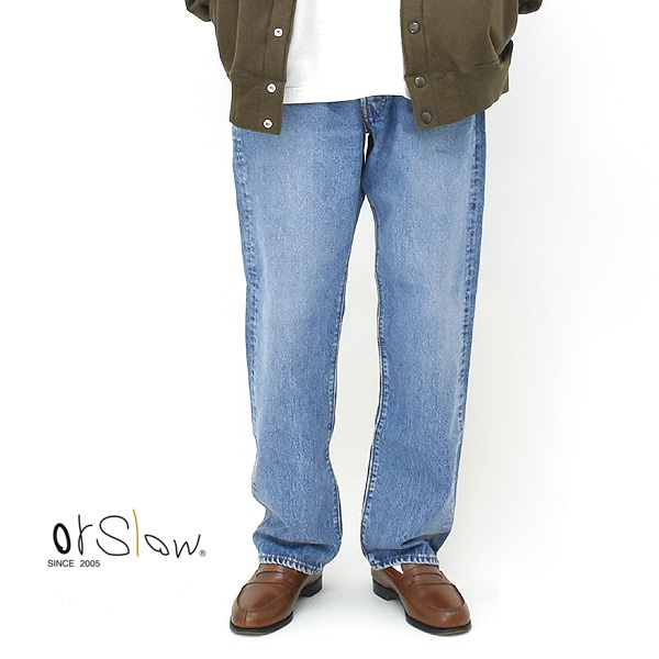 orSlow オアスロウ 105 90's 5ポケットデニム ユーズド 01-1050W-95