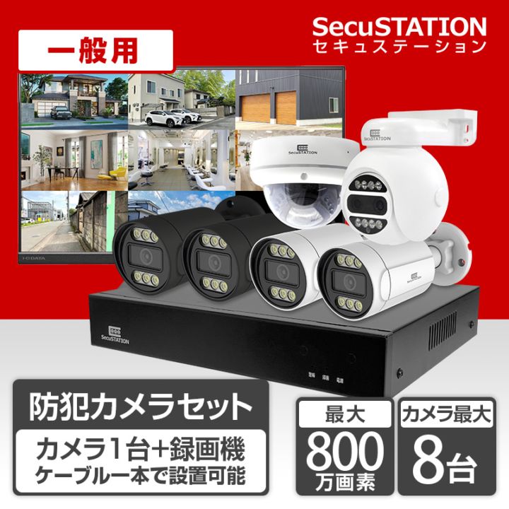 SecuSTATION 公式ストア 【一般用】【PoE録画装置・XZシリーズ】<4ch