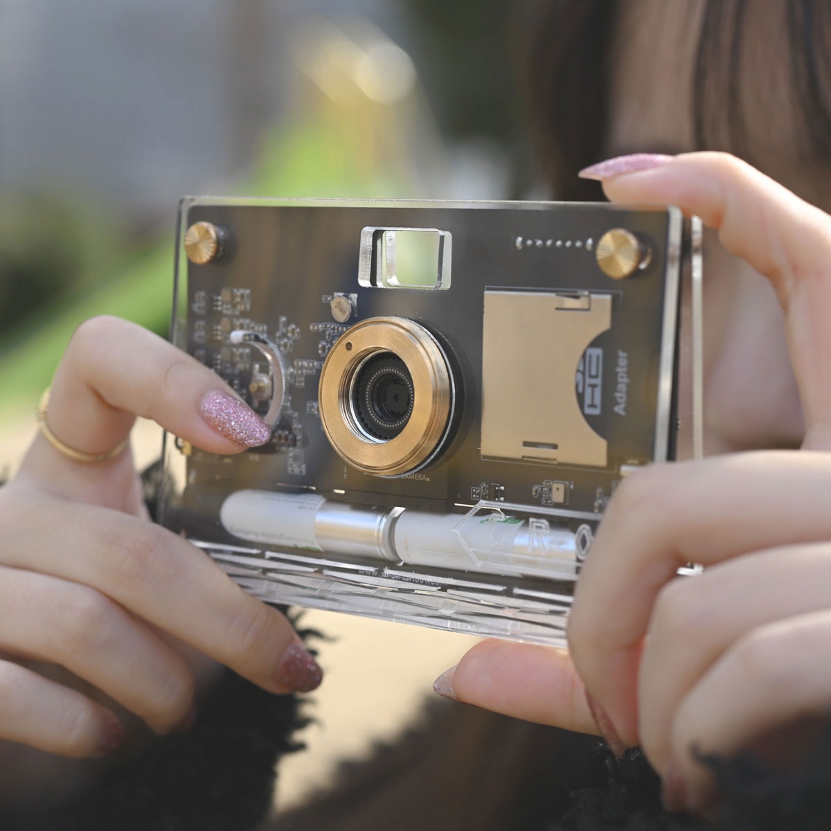 ペーパーシュート(papershoot) CROZ VANGUARD Camera Set/透明・クリア