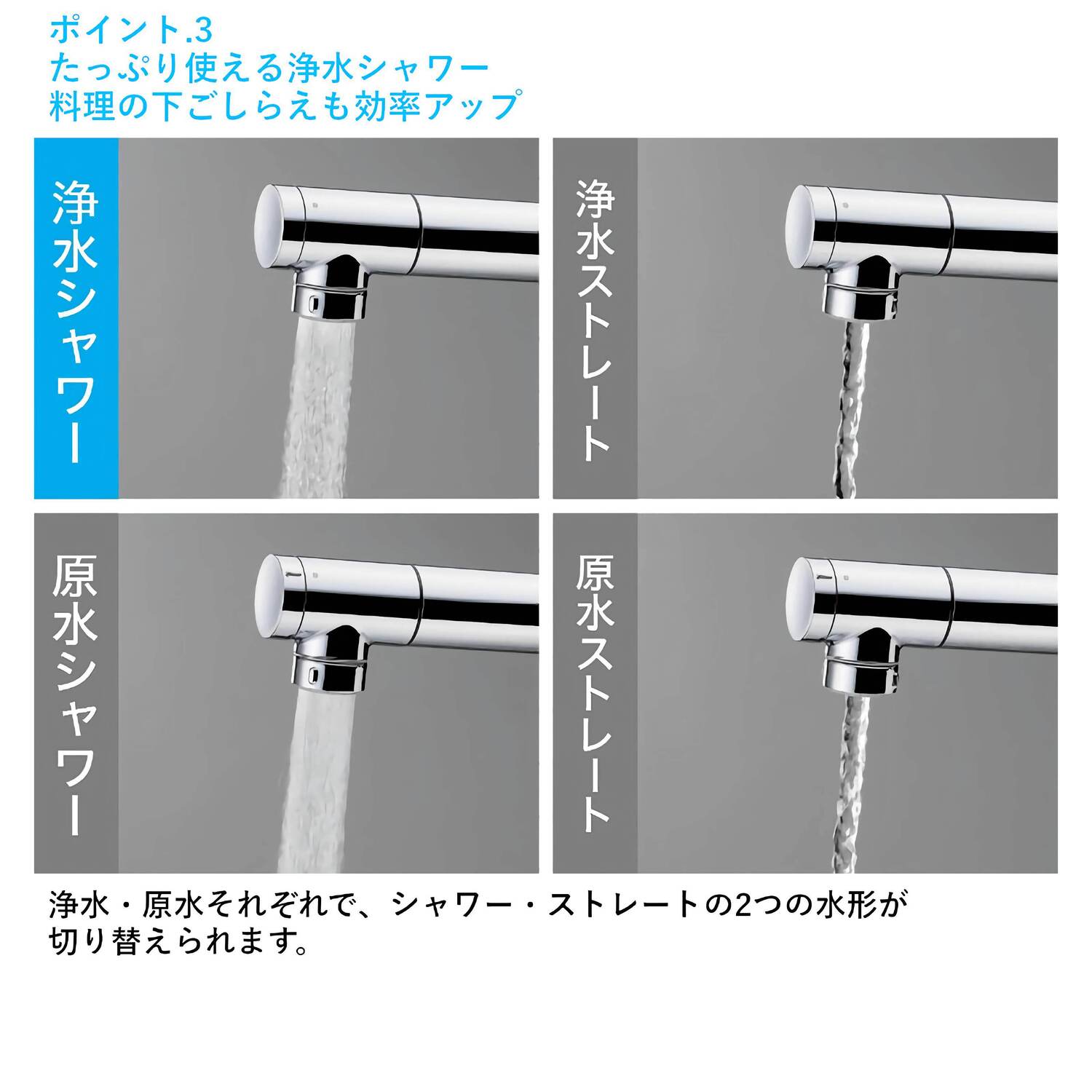 タカギ 【LS106BN】 蛇口一体型浄水器 LS シングルレバー混合栓(ワン