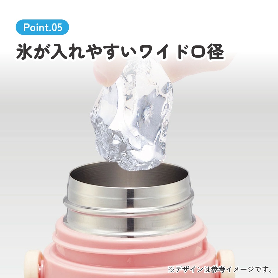 超軽量2WAYステンレスボトル 470ml/430mlトトロメイといっしょ