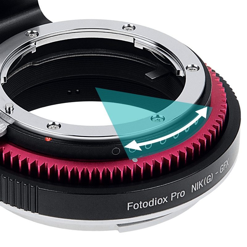 Fotodiox NikG-GFX-T（ニコンFマウントレンズ(Gタイプ対応) → 富士