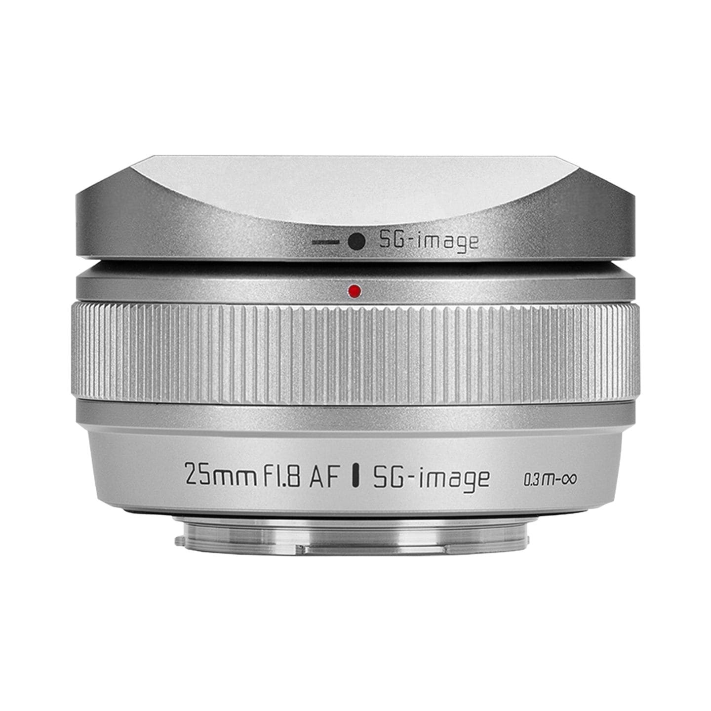 SG-image AF 25mm F1.8 Silver Limited 大口径広角レンズ「富士