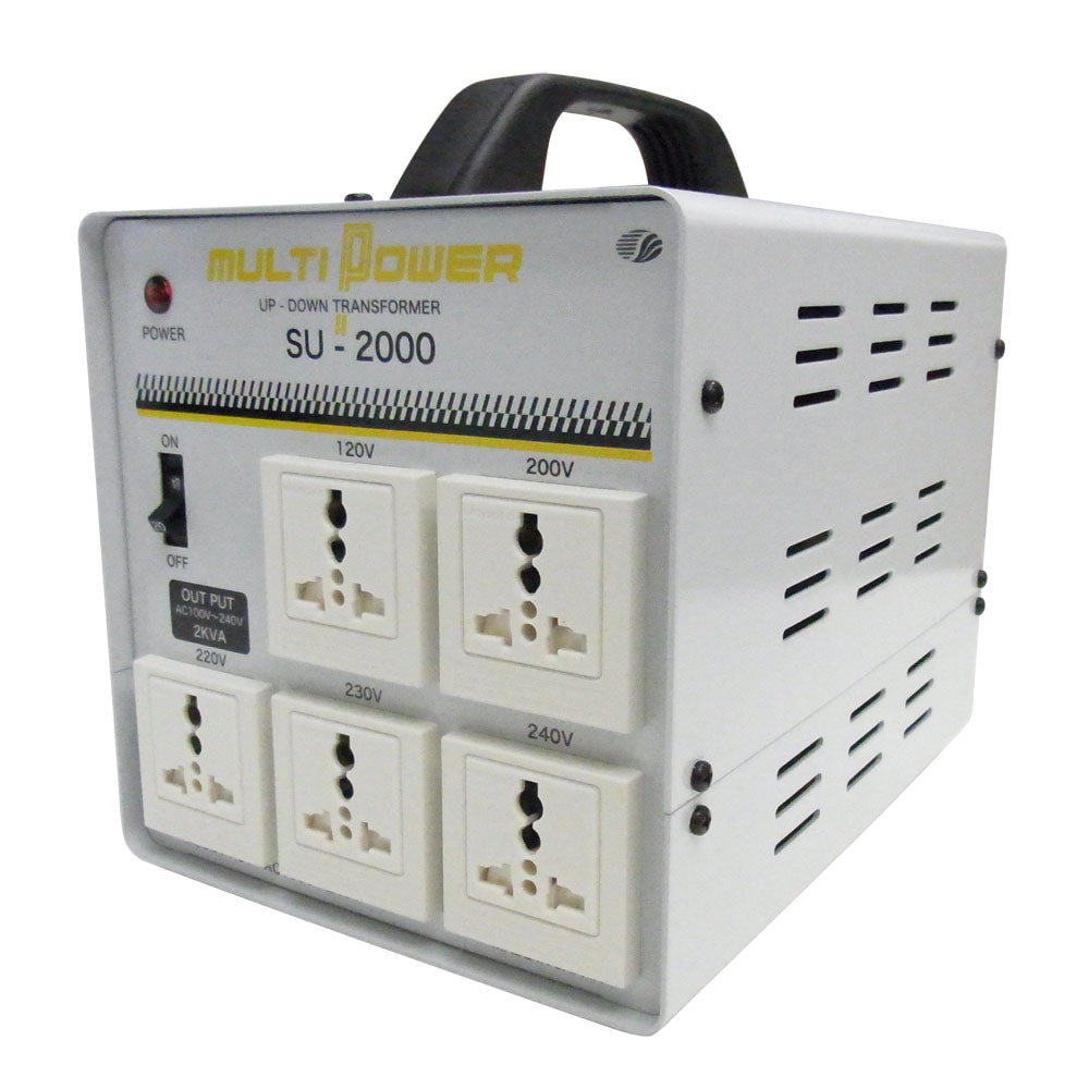 SU-2000 海外国内用 2000W 変圧器 アップダウントランス [スワロー電機