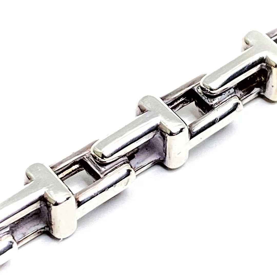 TIFFANY ティファニー Tナロー チェーン ブレスレット ミディアム M