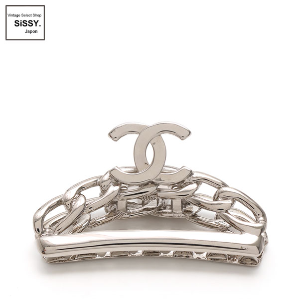 □シャネル□ ヘアクリップ ヘアアクセサリー ココマーク チェーン