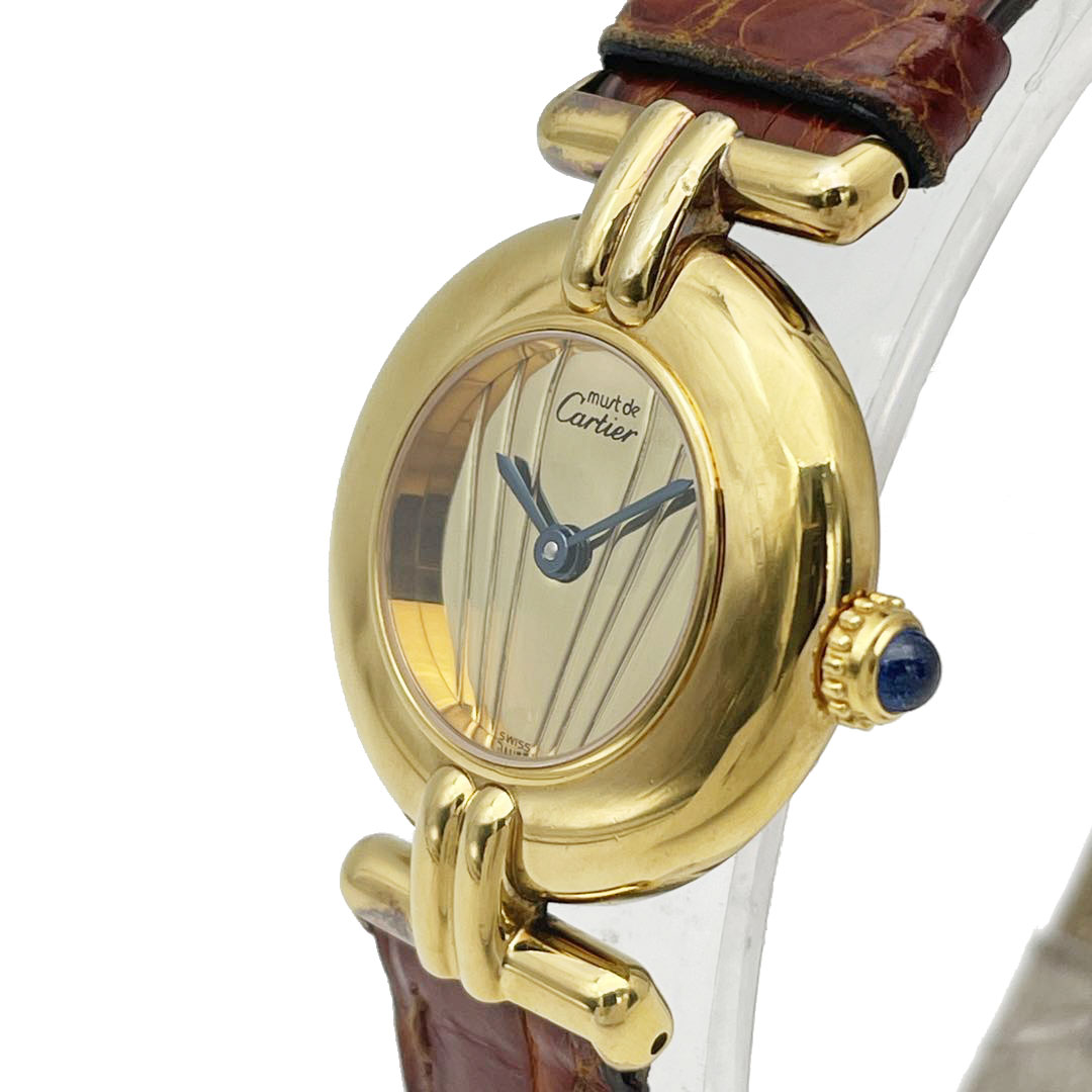 Caritier カルティエ レディース腕時計 マストコリゼ ミラーダイアル