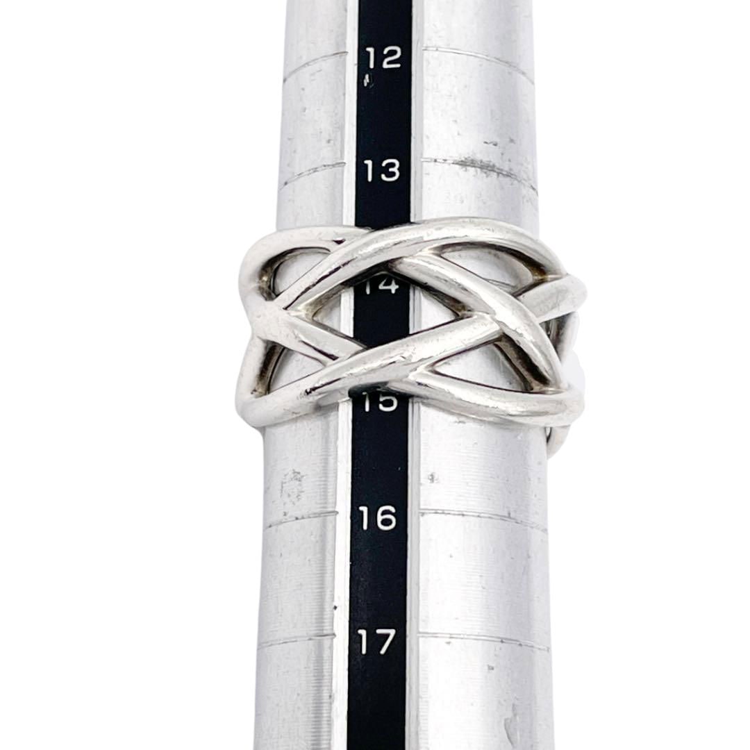 TIFFANY ティファニー ケルティックノットリング 指輪 925 シルバー 約