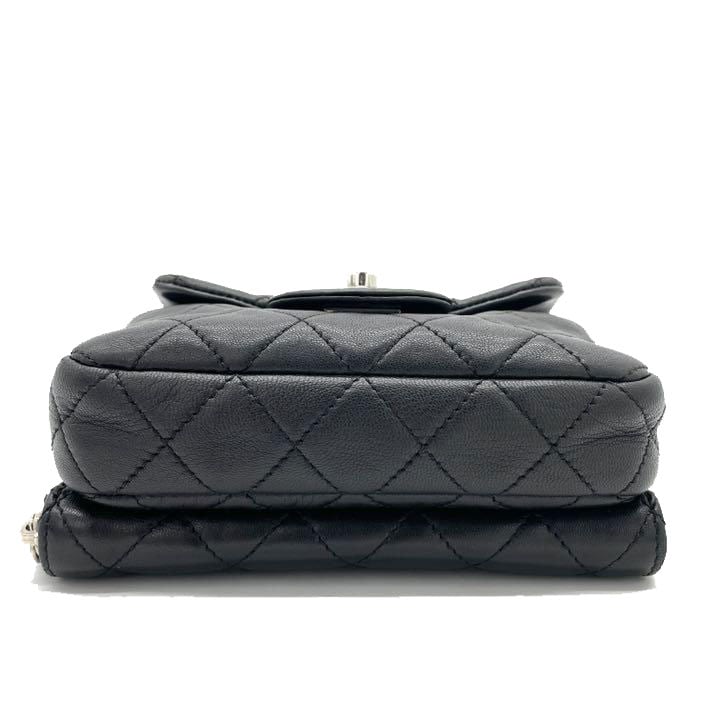 CHANEL シャネル ミニマトラッセ チェーンウォレット ポーチ ターン