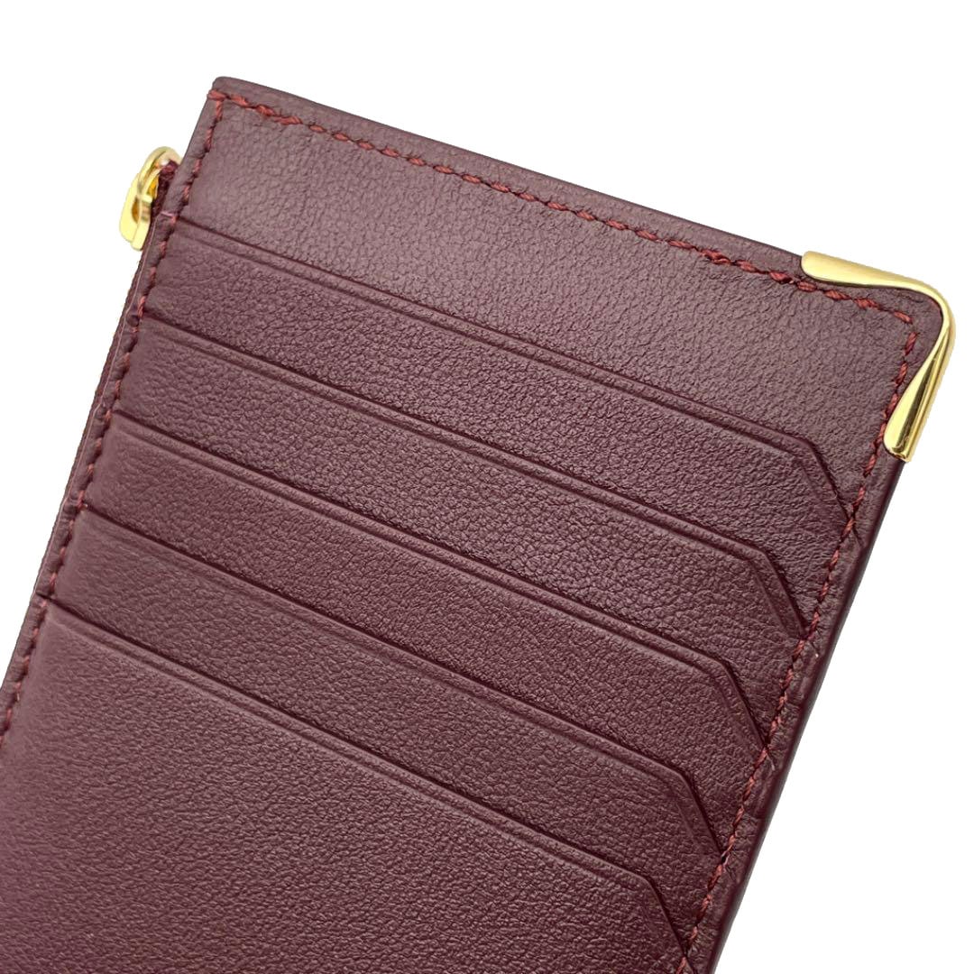 Cartier カルティエ ジップ付 5カード ホルダー マスト ドゥ