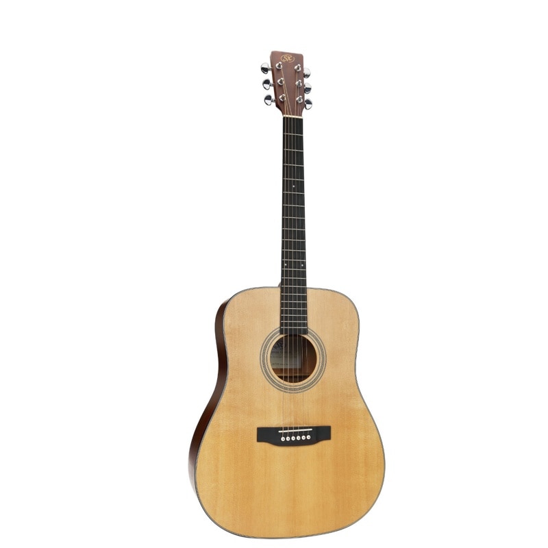 SX Guitars SD704 SX アコースティックギター ドレッドノート タイプ