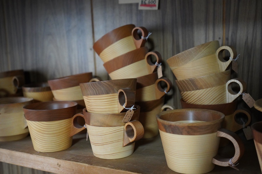 ストレートマグ（小） | 木工房kitto 【 北海道 スロウなお買い物