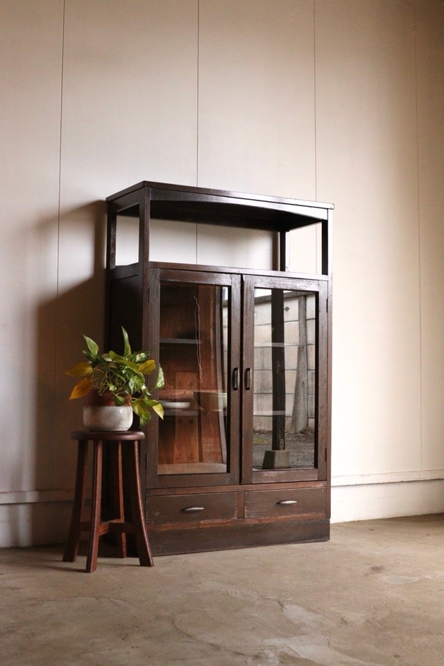 戸棚/ガラス戸棚/本箱 | 古家具古道具 そうすけ