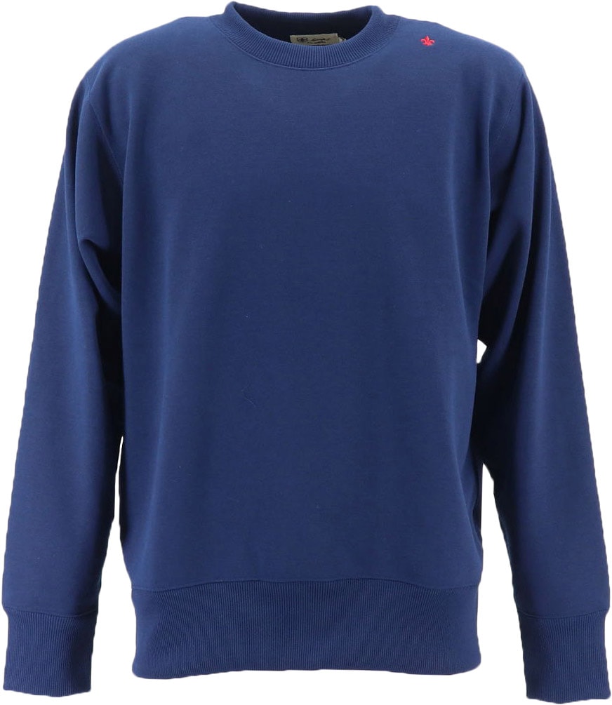 吸水速乾 クルーネック トレーナー SL180002 NAVY (ネイビー） | MEN'S