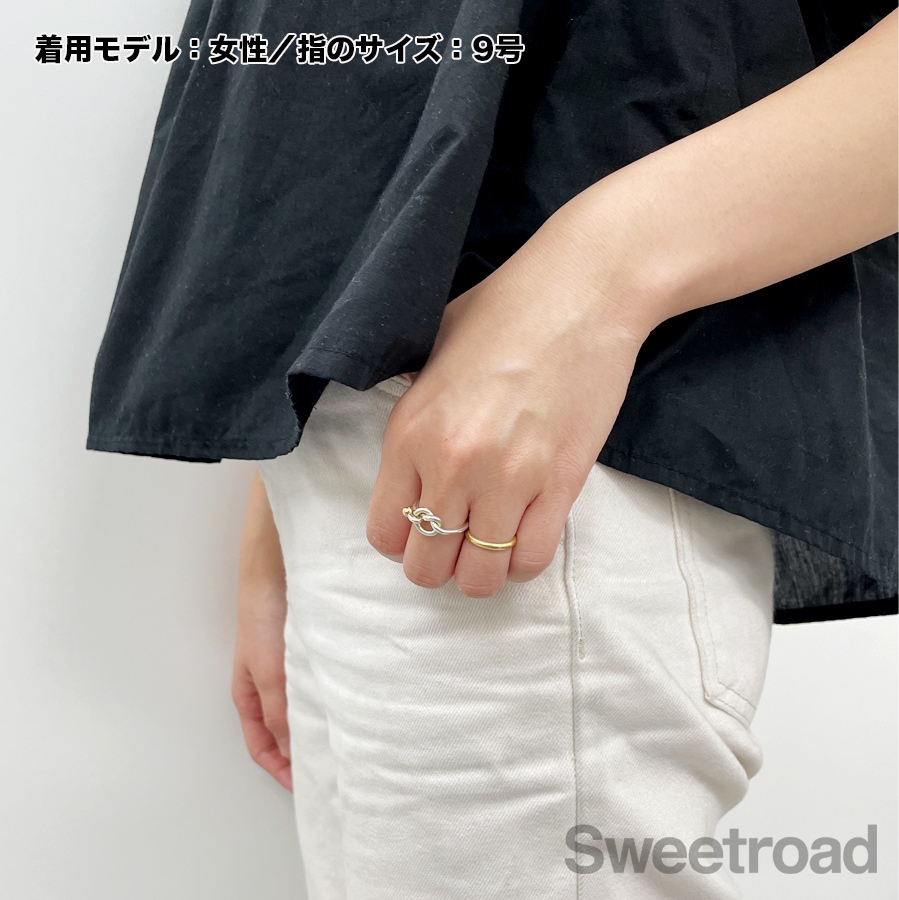 ティファニー フックアンドアイ ラブノットリング 11号 | スイート