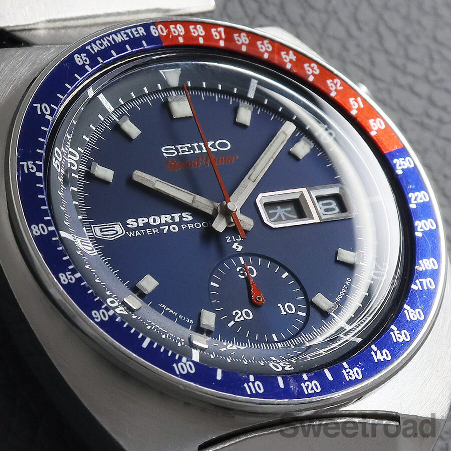 セイコー 5スポーツ スピードタイマー初期型 Ref.6139-6000 1969年製