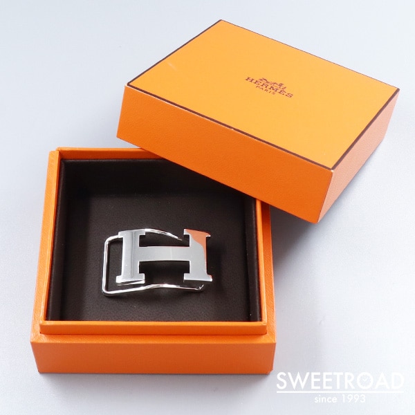 エルメス マネークリップ コンスタンス 純正BOX付き 925シルバー w