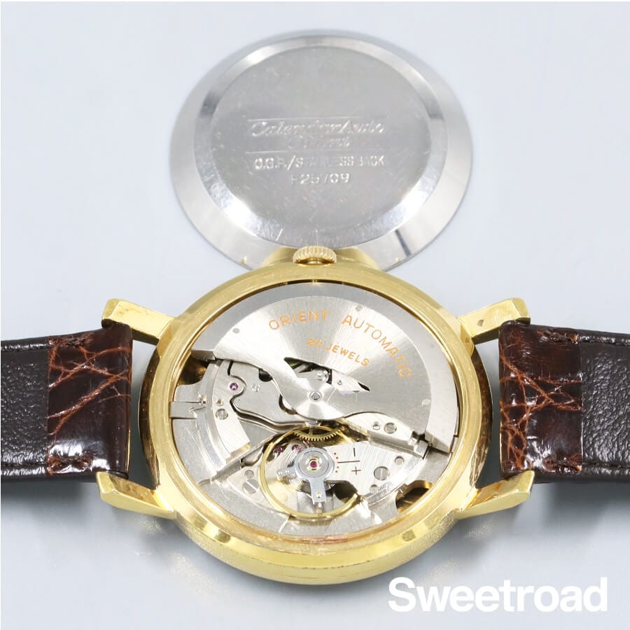 オリエント カレンダーオートオリエント Ref.F25709 1960年代 w-31031