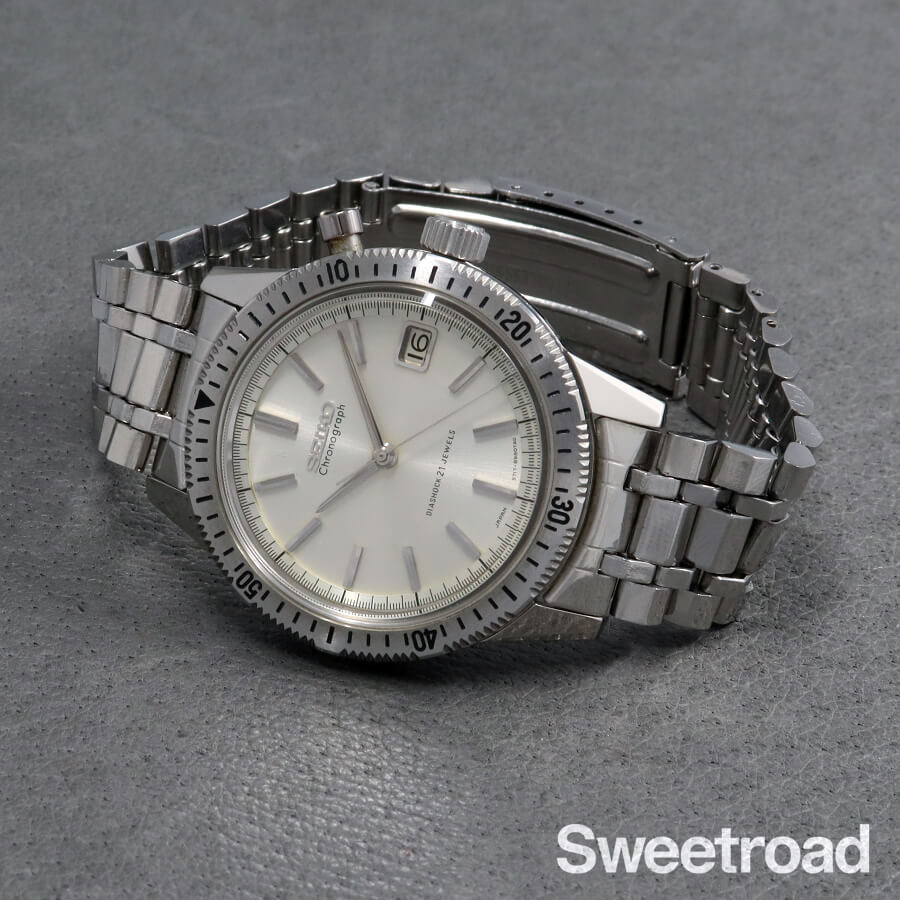 セイコー ワンプッシュクロノグラフ Ref.5717-8990 1964年製