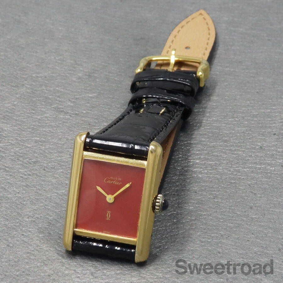 カルティエ マストタンク バーガンディ SMサイズ | スイートロード