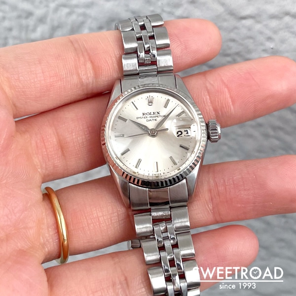 ロレックス オイスターパーペチュアルデイト Ref.6517 1965年製 w